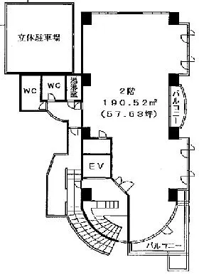 第3渡邊ビルの基準階図面