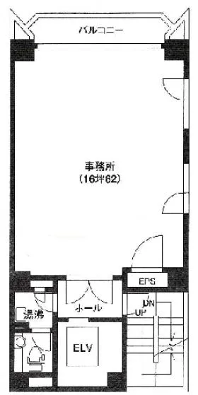 ACN京橋八重洲ビルの基準階図面