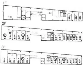 アスパ日本橋ビルの基準階図面
