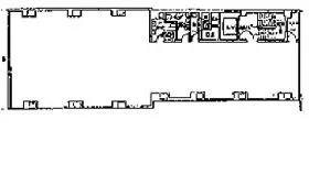 竹中銀座ビルディングの基準階図面