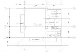 登栄西新橋ビルの基準階図面
