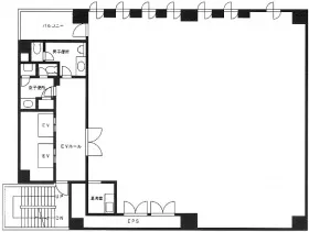 三廣ビルの基準階図面