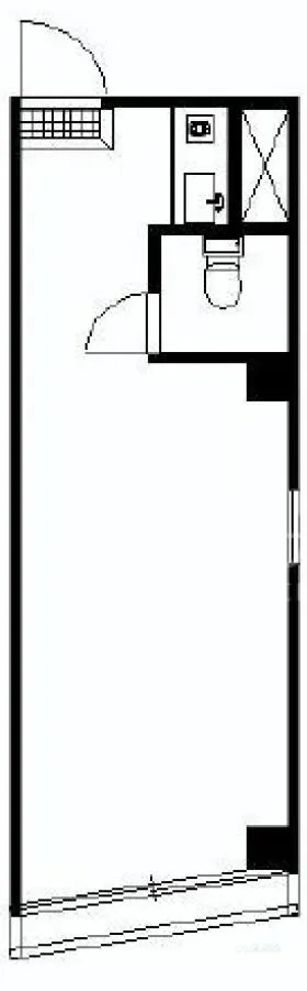 ランドール目白ビルの基準階図面