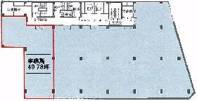 コリドースクエア銀座7丁目(旧銀座同和)の基準階図面