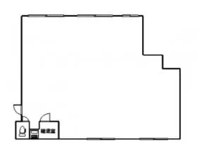 ハイツ本町ビルの基準階図面