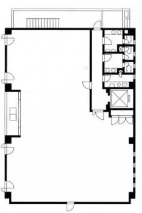 紀文第一ビルの基準階図面