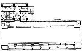 銀座三丁目ビルディングの基準階図面