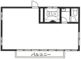 セルモビル千駄ヶ谷の基準階図面