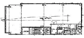 泉館五番町ビルの基準階図面