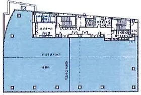 NEX新宿ビルの基準階図面