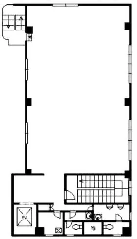 ミヤコビルの基準階図面
