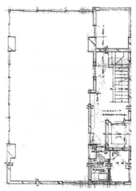 大和会館ビルの基準階図面