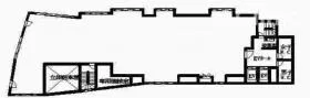 サンフェリスタ目黒ビルの基準階図面