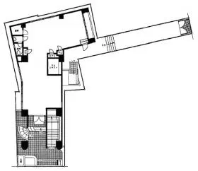 菱和パレス若松町ビルの基準階図面