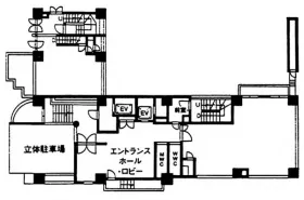 駒形松井ビルの基準階図面