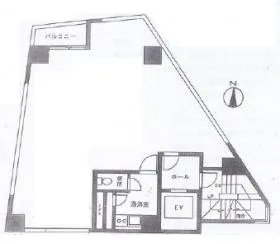 トミービルの基準階図面