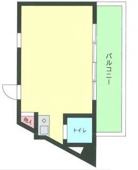新宿ダイカンプラザビズネス清田ビルの基準階図面