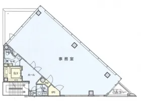 日本橋オリーブビルの基準階図面