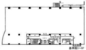 青山(SEIZAN)ビルの基準階図面