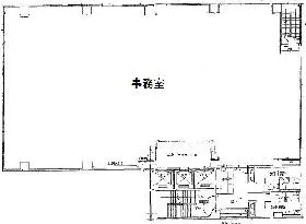 ユニデン八丁堀の基準階図面