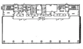 シーノ大宮サウスウィングの基準階図面