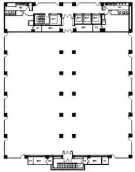 浦安ブライトンビル(旧パシフィックマークス新浦安)の基準階図面