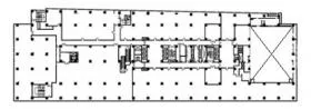 塚本大千葉ビルの基準階図面