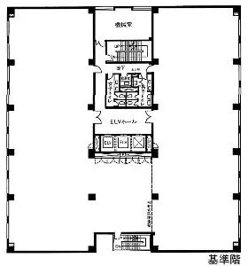 三番町UFビルの基準階図面