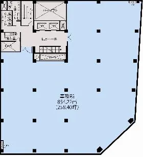 東京建物室町ビルの基準階図面