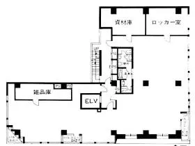 新宿MOAビルの基準階図面