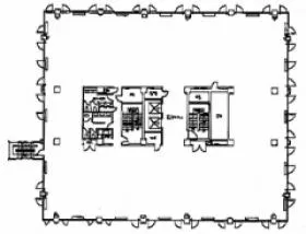 熊谷大栄(旧:大栄日生熊谷)ビルの基準階図面