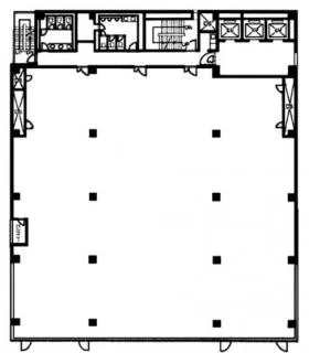 プライム新横浜(旧:新横浜ミネタ)ビルの基準階図面