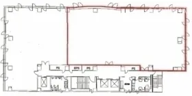 エクセレント大宮ビルの基準階図面