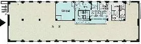 Daiwa西新宿(旧日廣)ビルの基準階図面