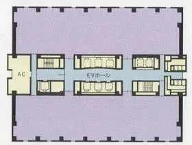 横浜金沢ハイテクセンターの基準階図面