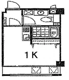 フォレスタビルの基準階図面