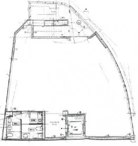 コルティス神宮前ビルの基準階図面