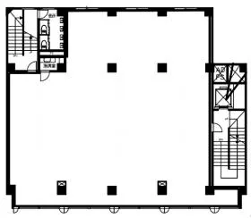 ニューローレルビルの基準階図面