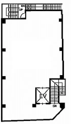 三経61ビルの基準階図面