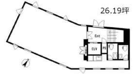 R4ビルディングの基準階図面