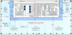 日本生命浜松町クレアタワー(ニッセイ浜松町クレアタワー)の基準階図面
