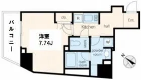 VORT渋谷松濤residenceの基準階図面
