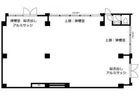 堀第5富岡ビルの基準階図面