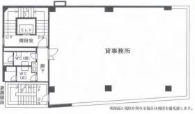 桜井ビルの基準階図面