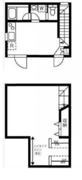 リーガランド恵比寿ビルの基準階図面