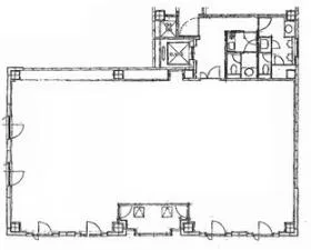 NKビルの基準階図面