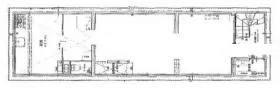 フィガロ市ヶ谷ビルの基準階図面