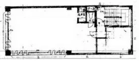 一二三薬局ビルの基準階図面