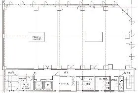 JP茅場町ビルの基準階図面