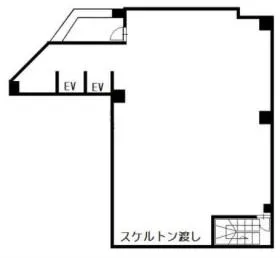 近代3ビルの基準階図面